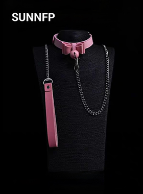 SUNNFP「守护者」项圈铃铛皮革puppy牵引绳高质小众设计私房玩具