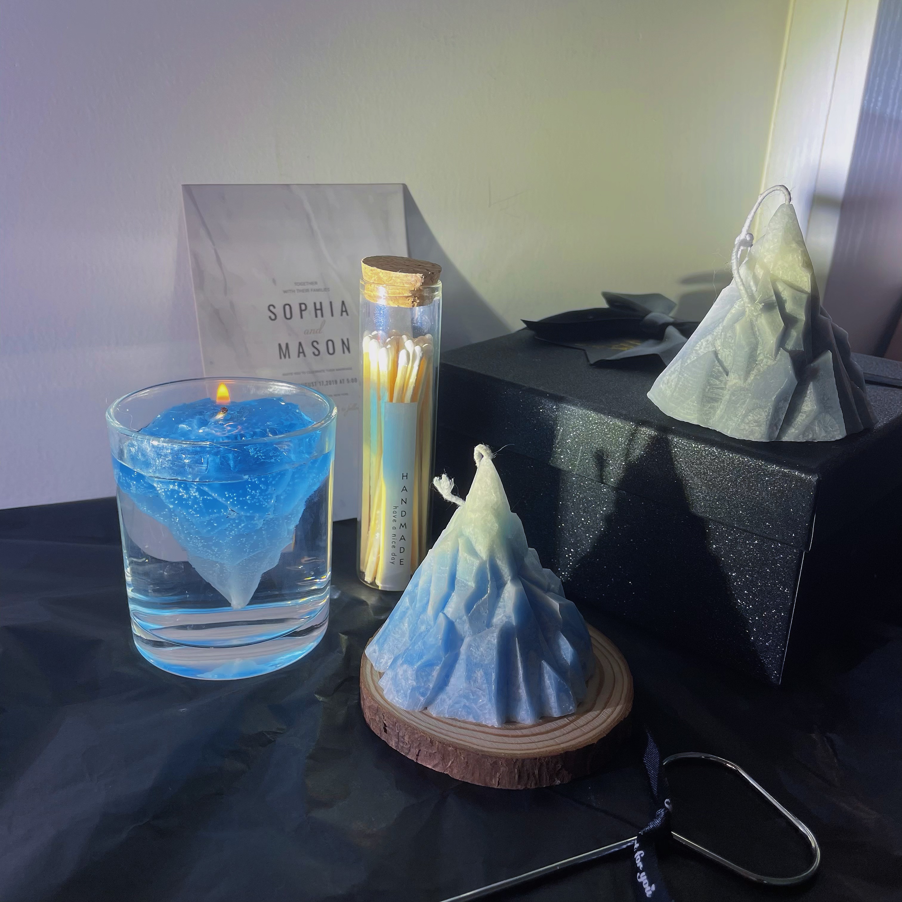 ins网红漂浮香薰蜡烛生日礼物