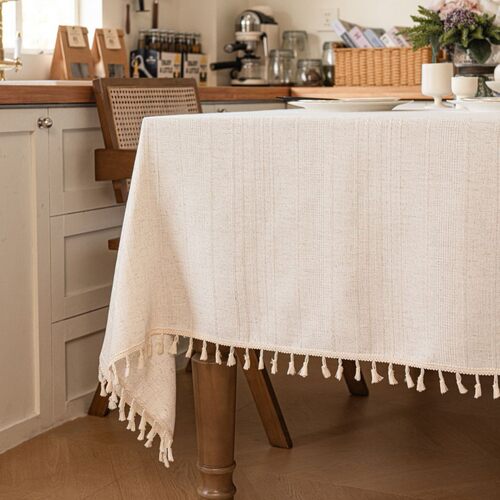 餐桌布艺中东俄素色美式桌茶几盖