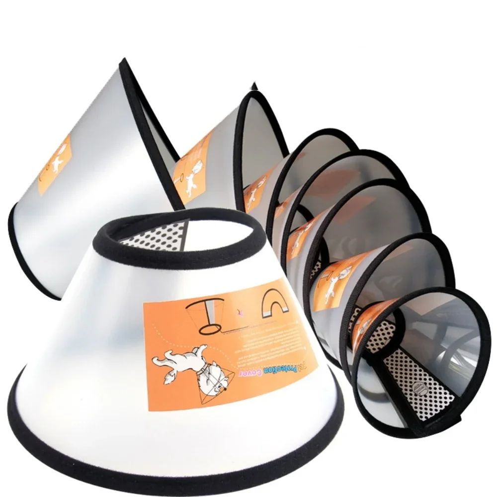 Pet Elizabethan Collar for Cat Dog Recovery Pet Cone Anti-Li