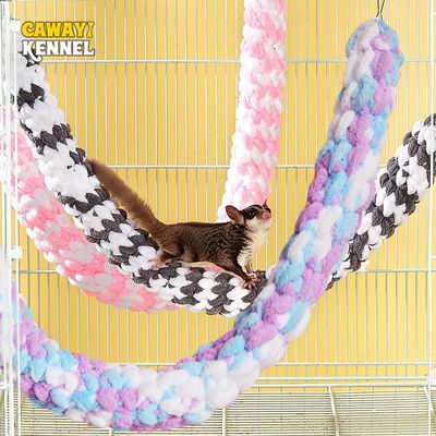 60cm Parrot Climbing Rope Hamster Swing Toy Guinea Pig Hangi