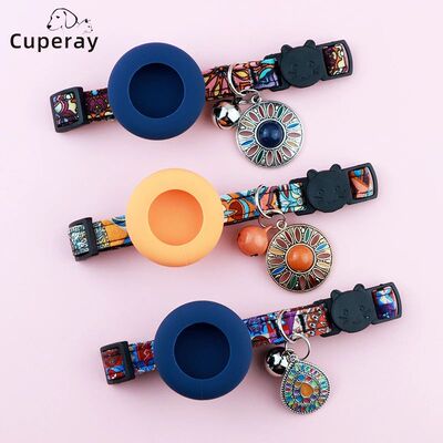 Pet Airtag Collar Apple Matching Tracker Case Vintage Color