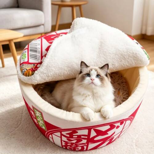 Pet Dog Cat House Kennel Super Large Instant Noodle Warm Dog