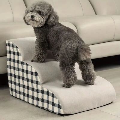 2/3/4 Steps Dog Secure Stairs High Density Foam Ramps Non-Sl