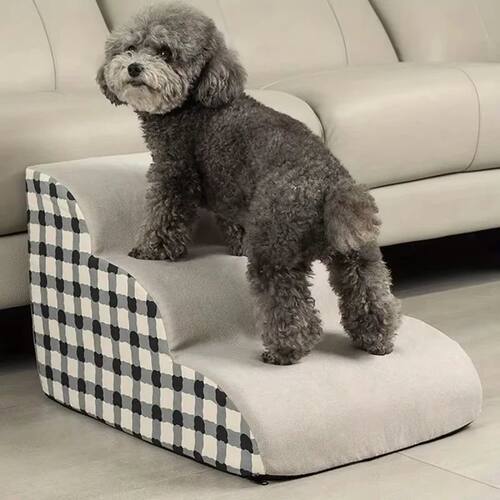 2/3/4 Steps Dog Secure Stairs High Density Foam Ramps Non-Sl