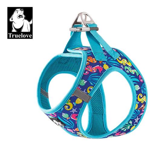 Truelove Pet Harness Soft Air Mesh Reflective Pet Vest Small