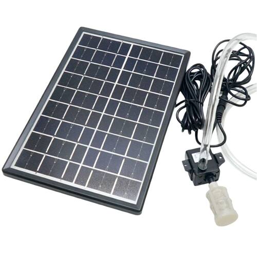 Solar Water Pump 12V Circulating Fish Pond Filtration Oxygen