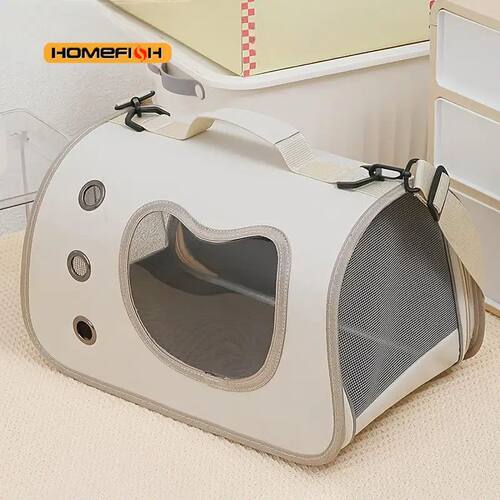 Portable Pet Carrier Bag for Small Dogs Cats Outdoor Foldabl