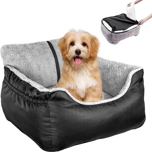 Pet Car Seat for Large Medium Dogs Washable Dog Booster Pet