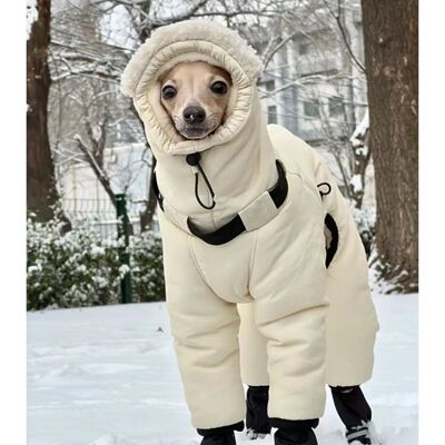 Winter Dog Jacket,Thickened Warm Dog Clothes Outfits,Big Dog
