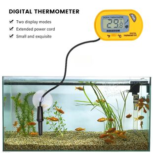 Fish Tank LCD Digital Aquarium Thermometer Temperature Water