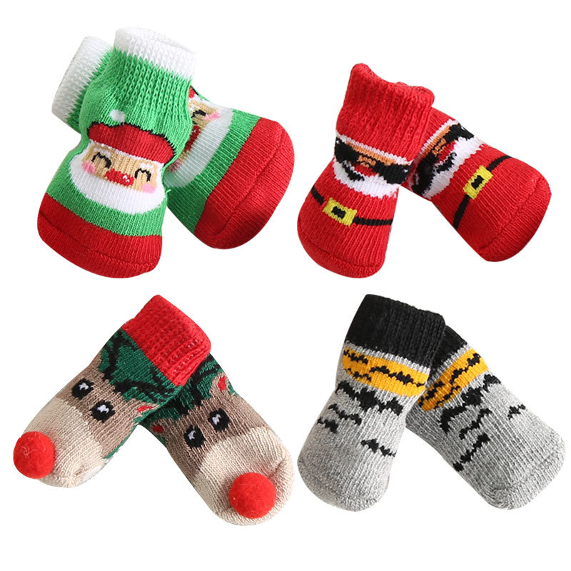Christmas Dog Cat Small And Medium-sized Dog Autumn And Wint