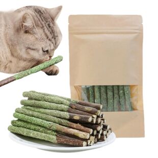 Teeth Natur Cat Stick For Grass bag Cleaning
