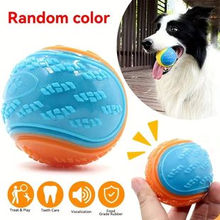 Durable Crew Teeth Dog For Grinding Toy Pet 1pc Ball