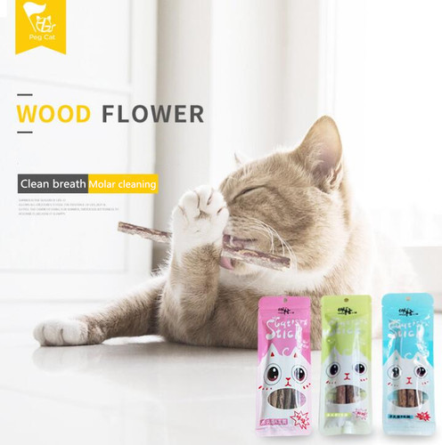 2/5pcs Natural Cat nip Pet Molar Toothpaste Stick Matatab