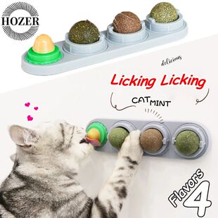 Natural Scratchers Treats Stick Toy Wall Cat Catnip Ball