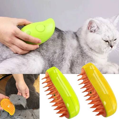 Cat Steam Brush Electric Spray Water Spray Kitten Pet Comb S