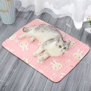 Moisture Proof Pet Dog Floor Mat Cooling Sofa Cushion Skin F