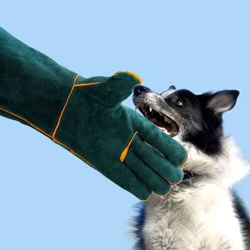 Bite resistant animal gloves Multi-purpose pet gloves Weldin