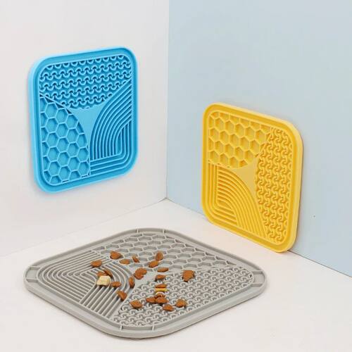 Licking Mat Slow Feeder for Dogs and Cats, Premium Lick Pad