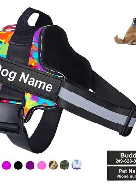 Dog Harness NO PULL Reflective Breathable Pet Harness Vest w