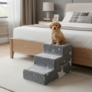 Stairs for Dog Pet Ramp Stairs Cat Dog Ladder 3 4 Step Stair
