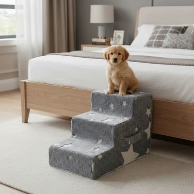Stairs for Dog Pet Ramp Stairs Cat Dog Ladder 3 4 Step Stair