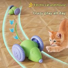 Electric Mouse Car Pet toys Interactive Cat Toy Rechargeable