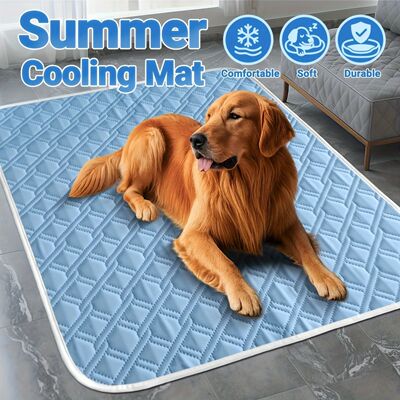 New Dog Cooling Mat Summer Washable Portable Pet Coolings Pa