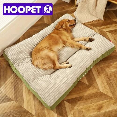 winter Warm Dogs Sleeping Bed Soft Fleece Pet Blanket Detach