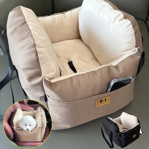 Dog Car Seat with Safety Belt Four Season Universal Pet Oost