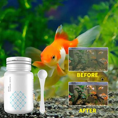 Fish Tank Cleaning Algae Tablets Tank Moss Odor Remover Wate