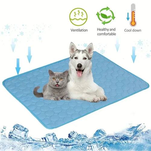 Summer Dog Cooling Mat Pet Cold Bed Extra Large for Small Bi