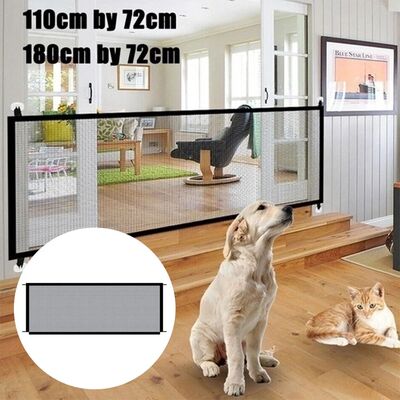 Pet Dog Barrier Fences Pet Isolated Network Folding Breathab