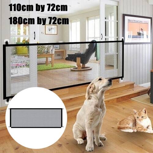 Pet Dog Barrier Fences Pet Isolated Network Folding Breathab