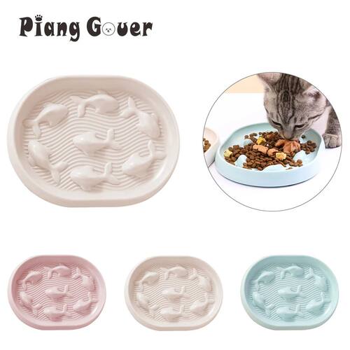 Dog Cat Bowl Anti Choking Slow Food Pet Bowl Bowl Pet Feeder
