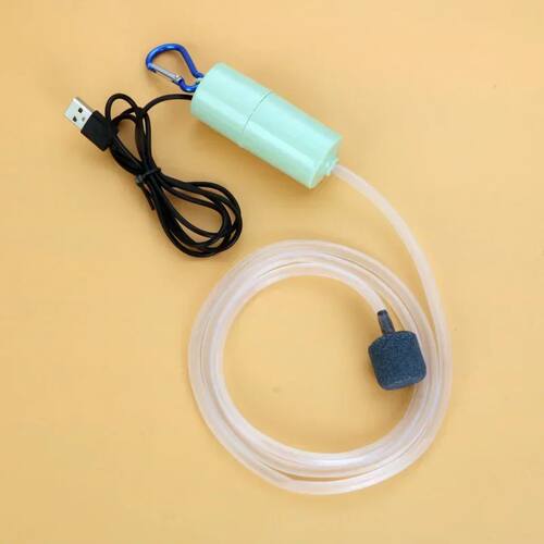 Aquarium Oxygen Air Pump Fish Tank USB Silent Air Compressor