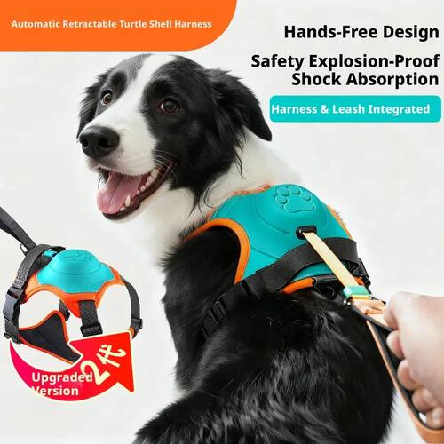 ZHAYA Integrated Dog Harness & Retractable Leash Set Anti-Bu