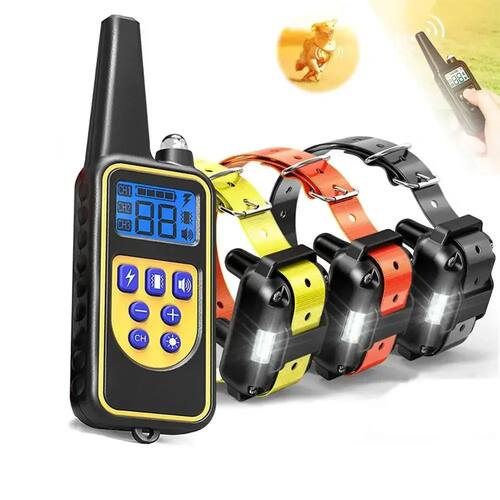 NEW 1pc 800m LCD Dog Training Collar/Remote Control Pet Bark