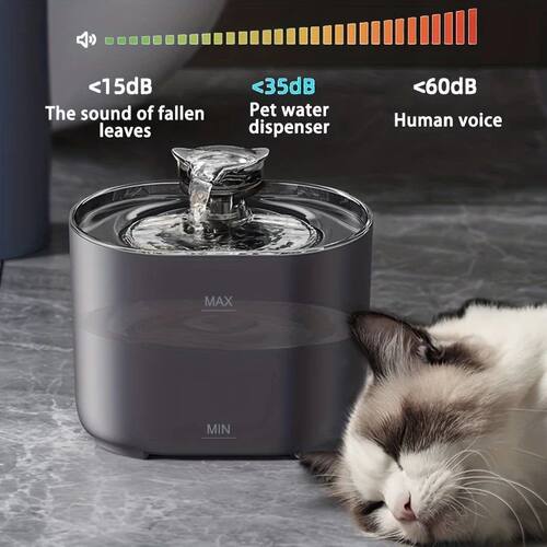 2.2L Intelligent Cat Water Fountain,Pet Water Dispenser With