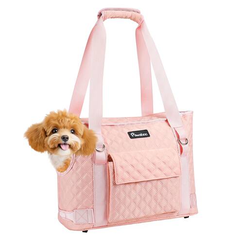 Pawaboo Dog Purse Carrier for Small Dogs with Pocket Lightwe