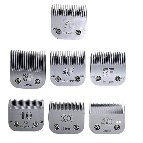 3F,4F,5F,7F,9#,10#,30#,40#,50# Detachable Pets Dogs Clipper