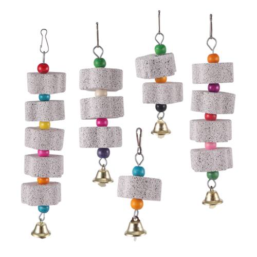 Stone Mineral for Ornament Parrot Pet Supplies Bird Cage Toy