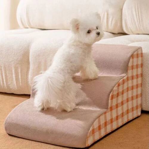 2 Steps Pet Staircase Dog Slope Ladder Anti-slip Detachable