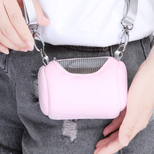 Pet Cage Cross Body Accessories Cylinder Design Soft Practic