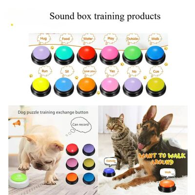 8PCS Dog Communication Buttons Voice Recording Button for Pe