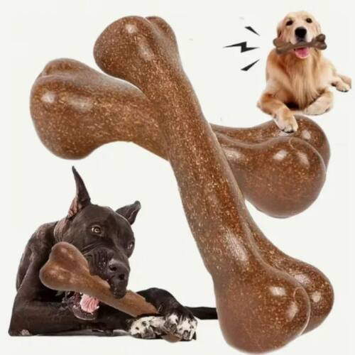 Natural Non-Toxic Dog Bone Chew Toy Nearly Indestructible An