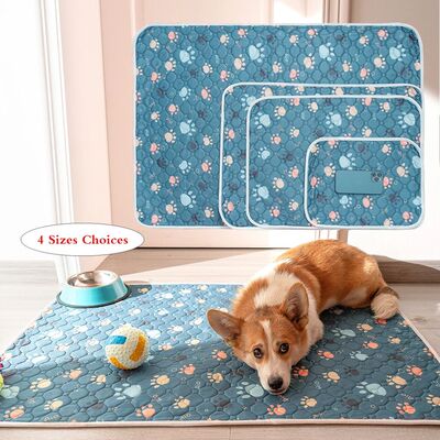 Reusable Dog Pee Pad Blanket Absorbent Diaper Washable Train
