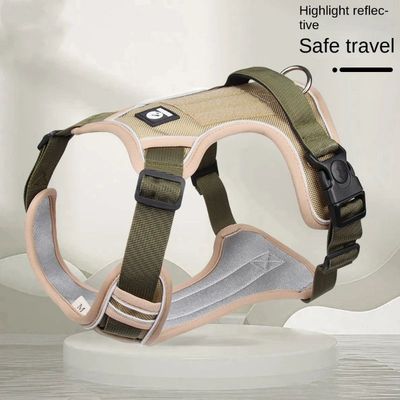 Harness Dog Reflective Safety Training Walking Chest Vest Le