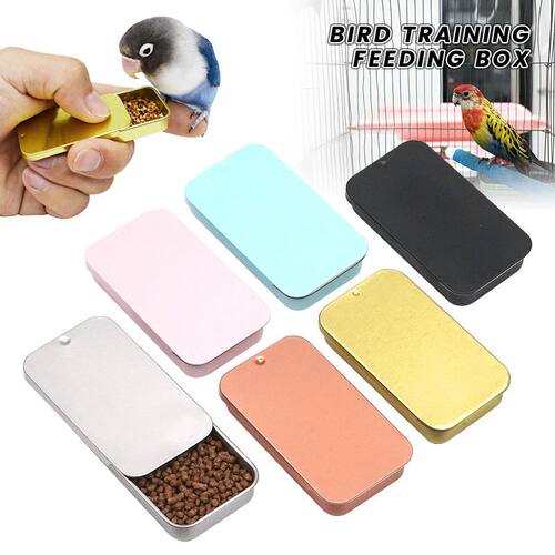 1 Pc Bird Feeding Handheld Feeder Mini Feeding Box Multiple